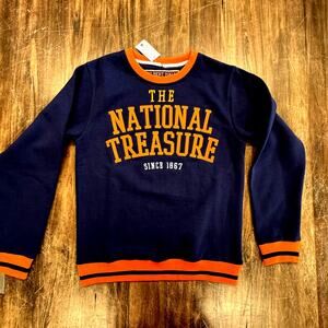 NWT!!! "GILBERT HALL" National Treasure Sweatshirt,Size S ,SOLD OUT ONLINE